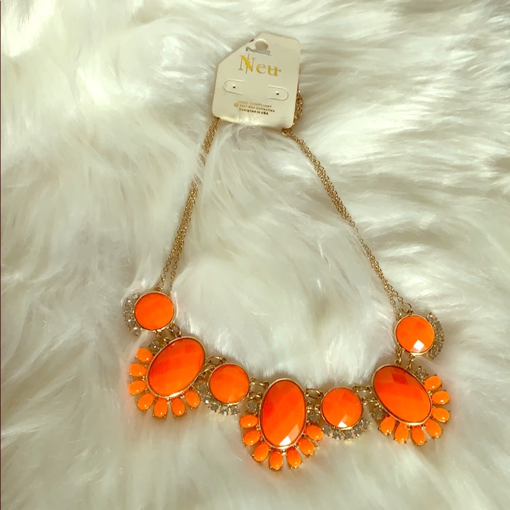 Orange necklace